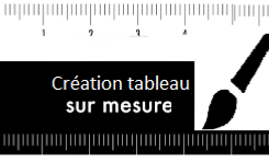 Tableau personnalisé sur mesure pour mr M
